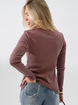 Лонгслив хлопковый "Кашкорсе"