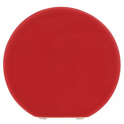 Ваза керамическая "Баухаус" 260мл, 15х4,8х14,5см, горло 4,7х2,3см, глянец, противоскользящие накладки, красный, в коробке (Китай)