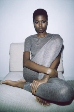 100% WOOL LEGGINGS - Zara фото 2
