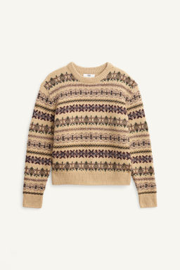 LIMITED EDITION GEOMETRIC JACQUARD SWEATER - Zara фото 5