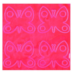 Дождевик детский со светоотражающими наклейками, рост 120-160 см