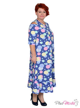 Платье Модель №1513 размеры 44-84 - Plusmoda фото 3