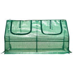 UGH-S30 L120 GREEN/GREEN Парник уличный, 120x60x60см. Металлическая труба в ПВХ, цвет зеленый. Тент из армированного полиэтилена 135г/м2, цвет сетки зеленый. TM ФитоЛето - Volpe фото 3