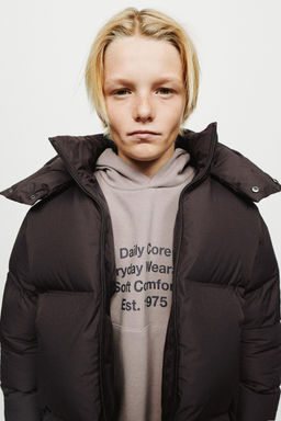 SLOGAN PRINT HOODIE - Zara фото 5