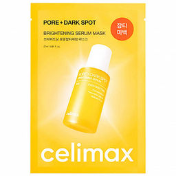 Celimax Pore+Dark Spot Brightening Serum Mask 27ml*1ea - Маска для выравнивания тона и рельефа кожи