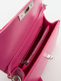 Женская сумка с ручками TENDANCE Артикул 4513534, ярко-розовый  фото 4