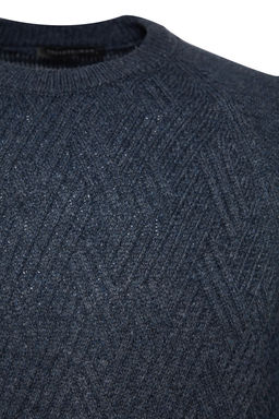 TRENDYOL MAN Gri Unisex Fit Yunlu Bisiklet Yaka Reglan Kol Dokulu Yun Kar?s?ml? Triko Kazak TMNAW22KZ0290 - Trendyolmilla фото 15