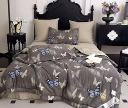 Одеяло Boris E-Shine Мако-Сатин с простыней и наволочками ODBORMS002 Евро