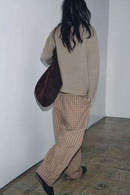 100% WOOL CARDIGAN WITH V-NECK - Zara фото 3