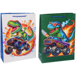 Пакет подарочный "Мой динозавр" 31*42*12 см