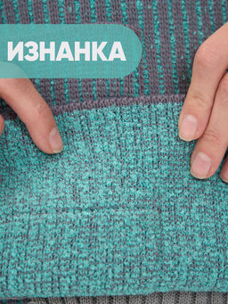 Костюм женский 5242-5070. 6400193/342 базальт/ментол