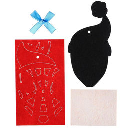 Ёлочная игрушка из фетра своими руками на новый год «Человек-паук», набор для творчества