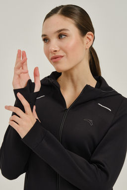 Толстовка на молнии Черный