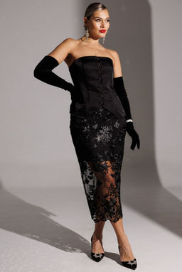 Корсет Мода Юрс 25-2945 черный