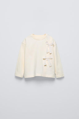 BOW T-SHIRT - Zara фото 4