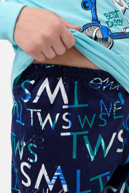 Пижама Улет длинный рукав с брюками подростковая