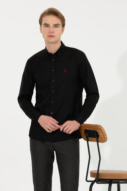 Erkek Siyah Uzun Kollu Basic G_mlek - U.s. polo assn фото 2