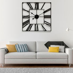 Часы настенные интерьерные, серия: Лофт, дискретный ход, d=58 см, от батарейки 1хАА