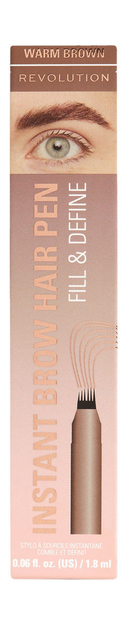 Маркер для бровей Instant Brow Hair Pen, Warm Brown 6866620