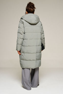 Пальто Beautiful Free 8024 шалфей