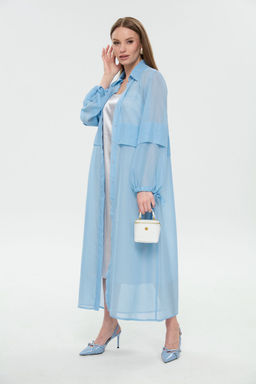 Платье NIKVA н944-10 голубой  фото 5