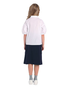 Школьная юбка для девочки О76461 - Карамелли фото 2