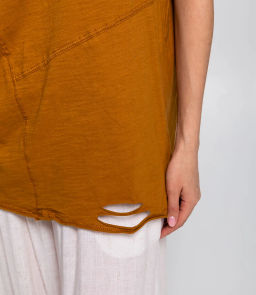 Майка #КТ2286, терракотовый