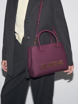 Женский тоут LOVE MOSCHINO BOLD LOVE Артикул 4560972, винный  фото 2