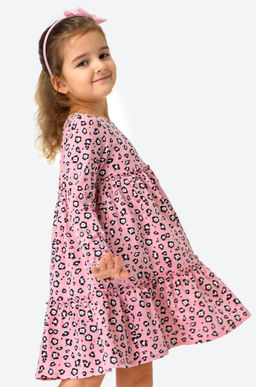 Хлопковое платье для девочки Happyfox