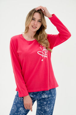 Пижама женская Today розы на синем - Амадэль фото 3