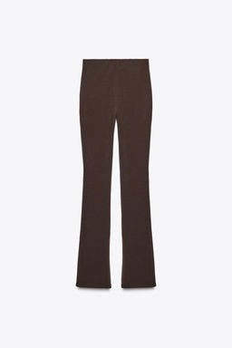 ELASTICATED LEGGINGS WITH ZIP - Zara фото 6