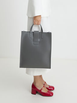 Женская сумка с ручками DIVAS BAG BEATRICE Артикул 3896289, серый  фото 3