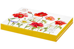 Блюдо д/шашлыка 28*21*2,3 см Маки с соусницей NEW BONE CHINA - Elan gallery фото 12