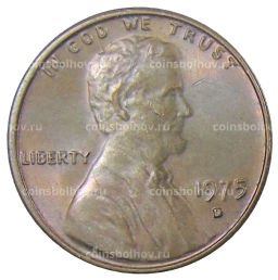 1 цент 1975 года D США