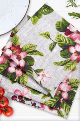 Набор салфеток из рогожки 4 шт Happy Fox Home  фото 3