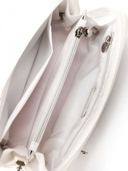 LACCOMA косметичка LA-7001-белый натуральная кожа