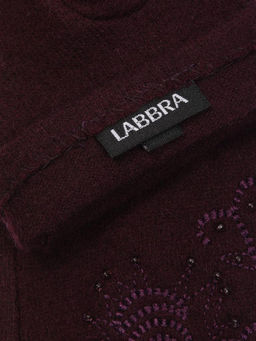 Перчатки жен Labbra LB-PH-44 plum  фото 8