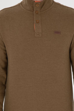 Мужской свитшот цвета хаки Неожиданная скидка в корзине - U.s. polo assn фото 6