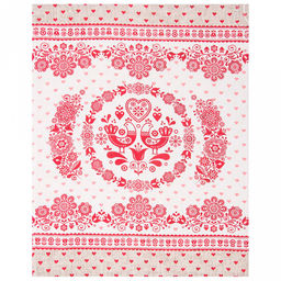 Полотенце кухонное рогожка 48х62см "Вятка", 171г/м2, хлопок 100%, комплект 3шт, "Домашняя мода" (Россия)