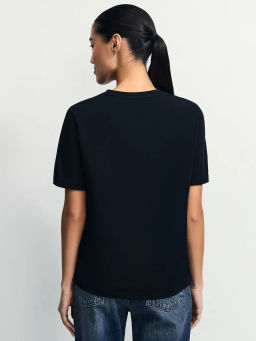 Базовая футболка из хлопка / Zarina