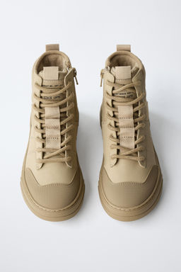 TECHNICAL HIGH-TOP SNEAKERS - Zara фото 5