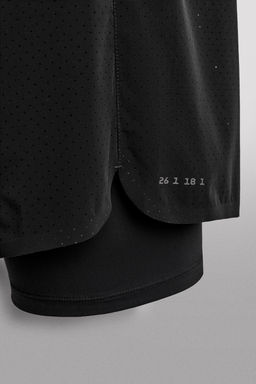 2-IN-1 PERFORATED SHORTS - Zara фото 17