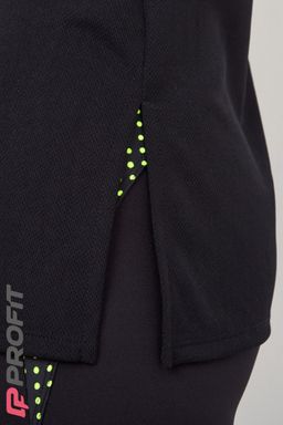 Спортивная женская майка, черная, mk.080.001 - Profit фото 3