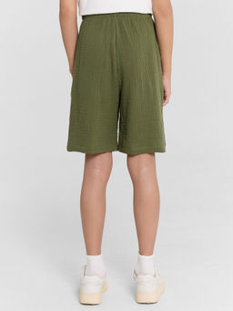 Шорты для мальчиков зеленые - Mark formelle фото 3