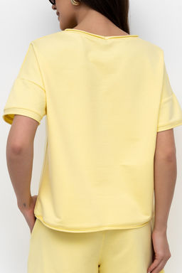 футболка из лёгкого хлопкового футера - Solo mio фото 11