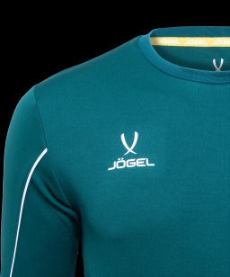 Футболка вратарская JOGEL CAMP GK Padded LS, зеленый/черный/белый  фото 3