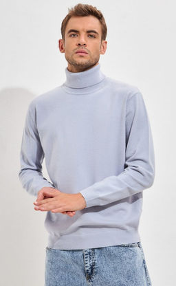 Водолазка мужская F321-15318 голубая - Fine joyce фото 7