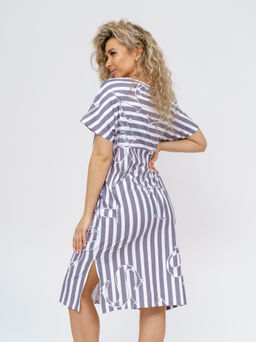 947 Платье "Серый"