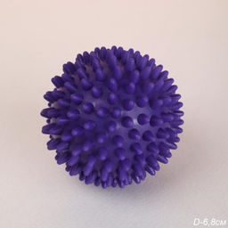 Мячик массажный Woohooo Spiny / 6,8см / фиолетовый /уп 200/