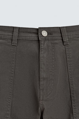 RELAXED FIT CARGO TROUSERS - Zara фото 17